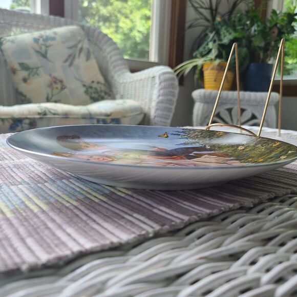 Vintage John McClelland "Jack and Jill" Mother Goose Series Collector Plate 1986 - Picture 10 of 10